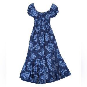 Hollister Navy Floral Dress